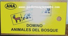 domino animales del bosque